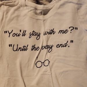 Warner Bros. Harry Potter White Cotton T-Shirt